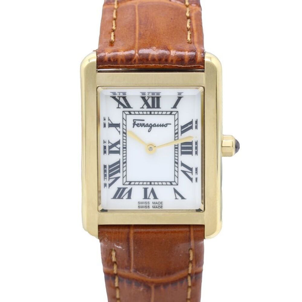 Salvatore Ferragamo Portrait SFDS00825 Women's Watch Stainless Steel x Leathe...